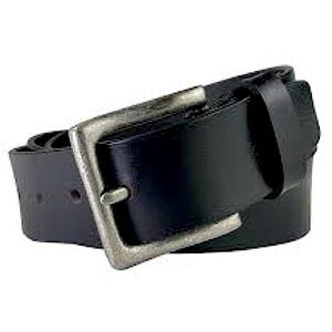 Men's Stone Mountain Genuine Leather Belt black classic NWT